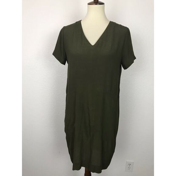 Madewell Buttons Back Shift Dress - Picture 1 of 11